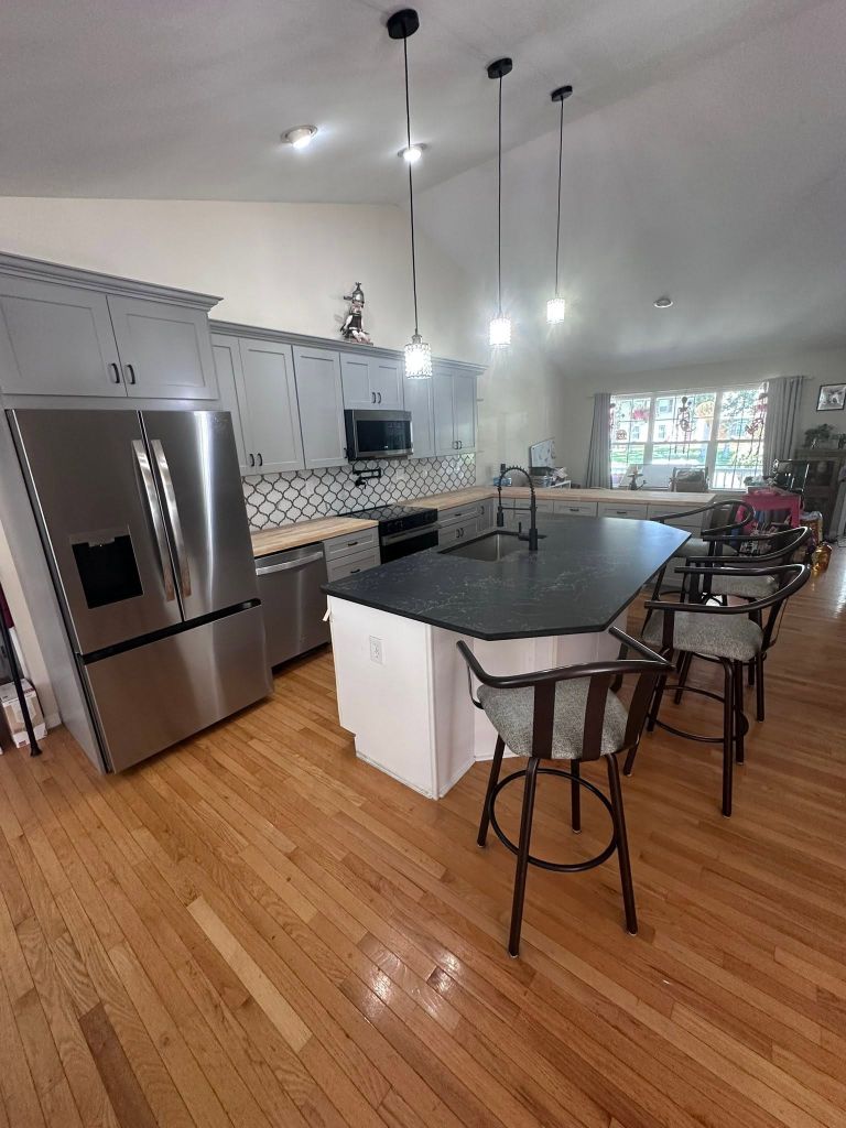Kitchen pendant lighting