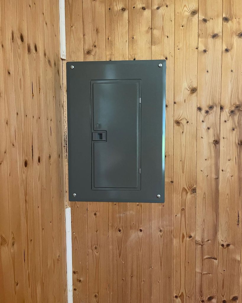 New electrical panel installation