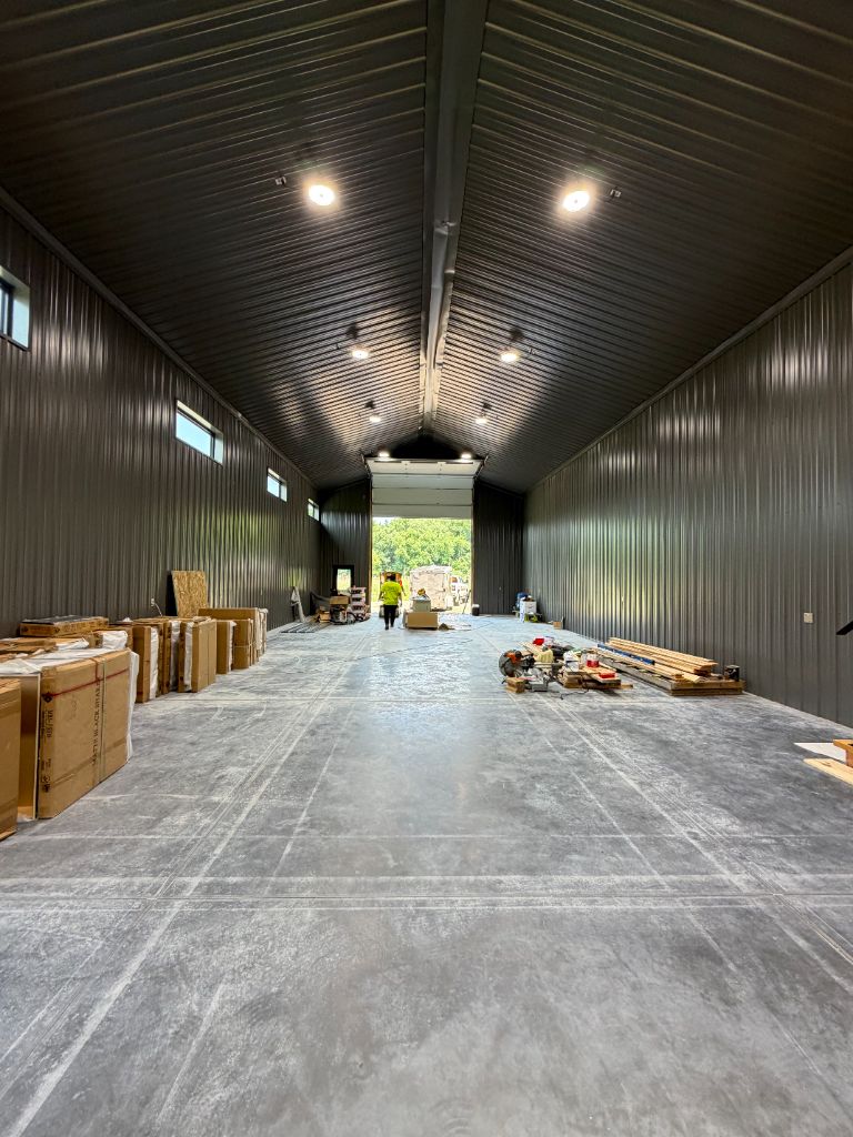 Pole barn LED high-bay lighting NJ