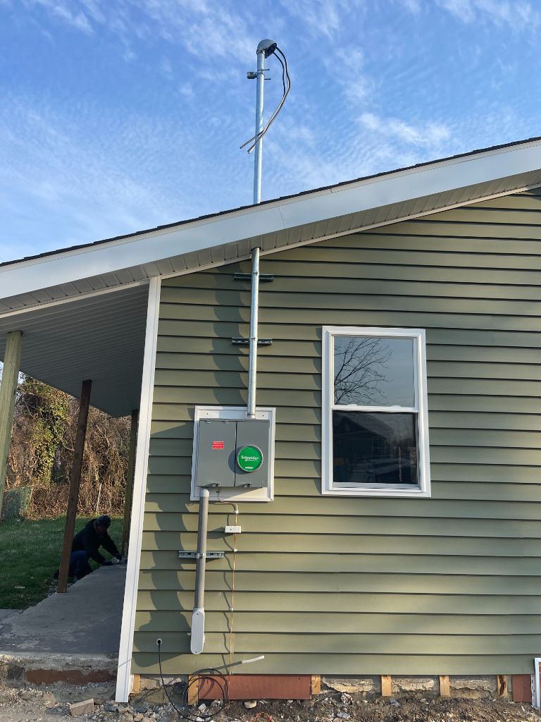 Service entrance mast installation NJ