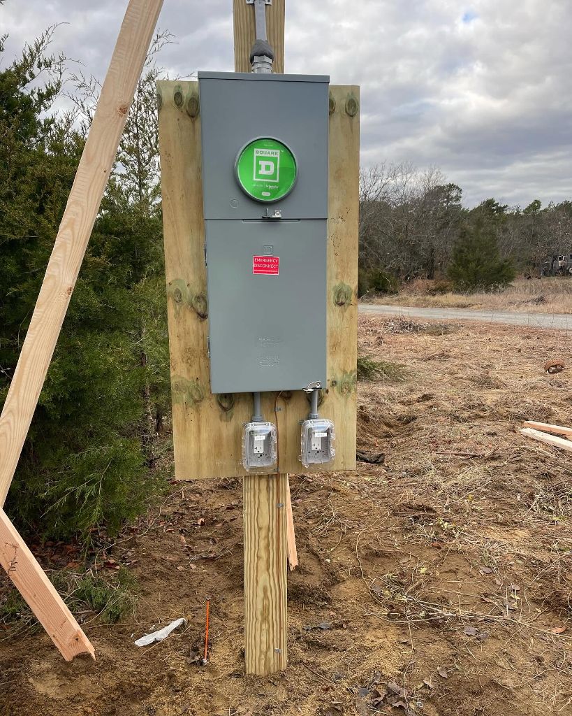 Square D temporary power