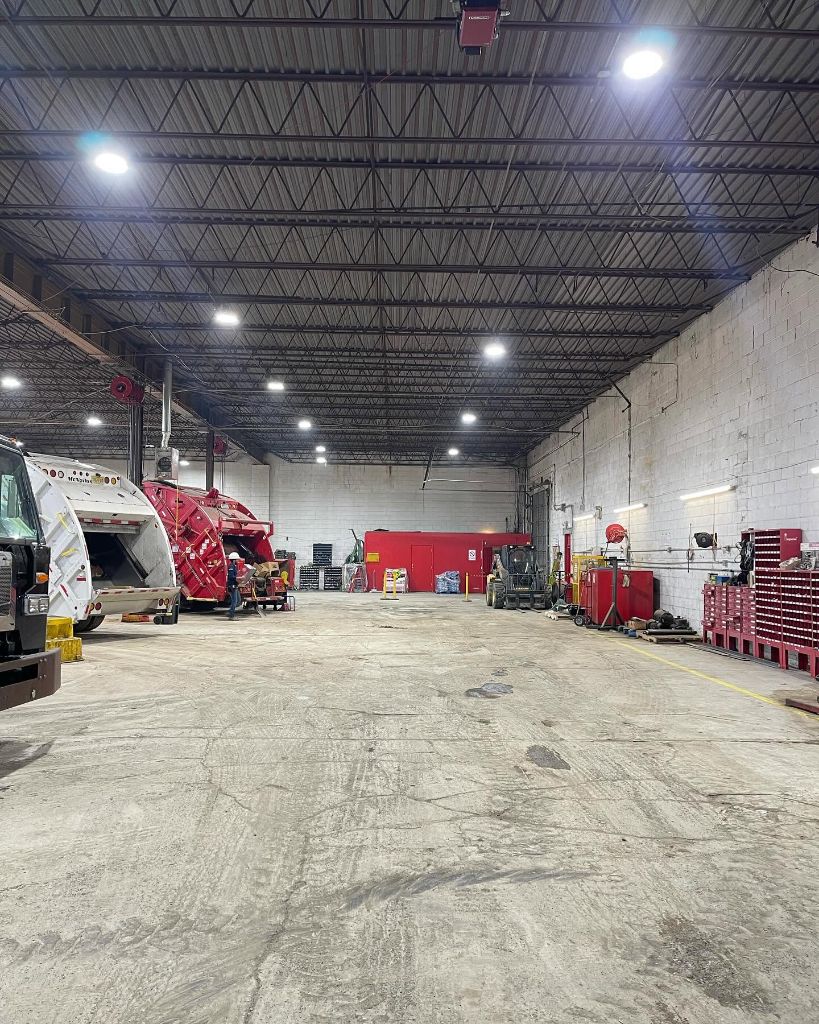 Warehouse LED lighting